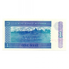 Mianmar 1 Kjap Bankjegy 1996 P69