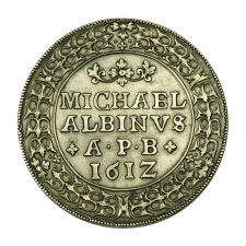 Michael Albinus Brassó Tallér 1612 RESCH-veret