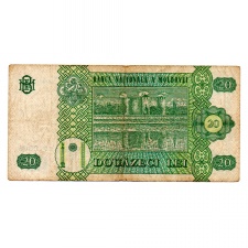 Moldova 20 Lei Bankjegy 1995 P13b