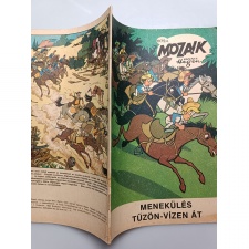 Mozaik 1975/4 Menekülés tűzön-vízen át Digedag képregény