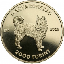 Mudi 2000 Forint 2022 Proof, prospektussal