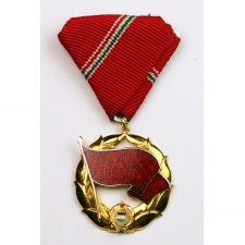 Munka Vörös Zászló Érdemrendje kitüntetés NMK596