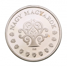 Munkácsy Mihály ezüst emlékérem 2014 Nagy Magyarok Kollekció Ag