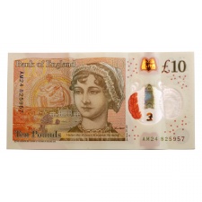 Nagy Britannia 10 Font Bankjegy 2016 P395a