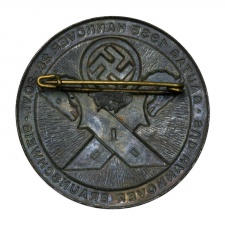 Német NSDAP Náci Párt Gautag 1935 Hannover kitűző jelvény