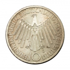 Németország 10 Márka 1972 J Müncheni Olimpia IN DEUTSCHLAND