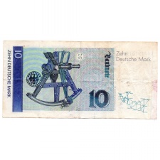 Németország 10 Márka Bankjegy 1993