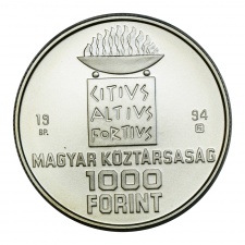 Nyári Olimpia Atlanta ezüst 1000 Forint 1994 BU