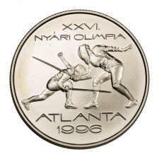 Nyári Olimpia Atlanta ezüst 1000 Forint 1995 BU