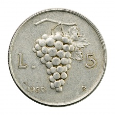 Olaszország 5 Líra 1950 R