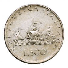 Olaszország 500 Líra 1960 R