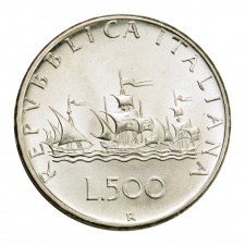 Olaszország 500 Líra 1966 R