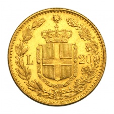 Olaszország I. Umberto 20 Líra 1882 R