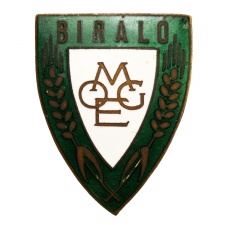 Országos Magyar Gazdasági Egyesület Bíráló gomblyuk jelvény 1910