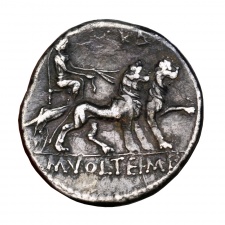 Római Köztársaság M. Volteius Denár Róma i.e. 78
