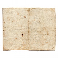 Rozsnyó 1 Pengő krajczárra 1849 keret beváltandók, vízjel, EXTRA