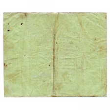 Rozsnyó 3 Pengő krajczárra 1849 juiius és NAGY méret