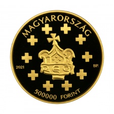Szent István király 500000 Forint 2021 PP