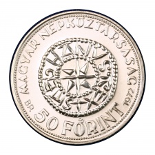 Szent István sor 50 és 100 Forint 1972 BU díszcsomagolt