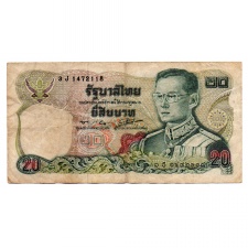 Thaiföld 20 Baht Bankjegy 1981 P88-56