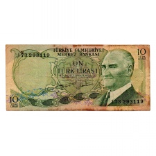 Törökország 5 Lira Bankjegy 1975 P186