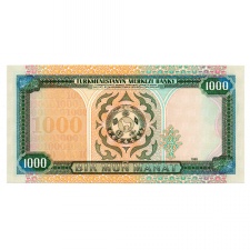 Türkmenisztán 1000 Manat Bankjegy 1995 P8