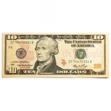 USA 10 Dollár Bankjegy 2006 F6 Atlanta