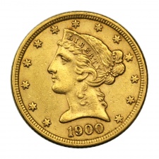 USA 5 Dollár 1900