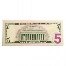 USA 5 Dollár Bankjegy 2013 L12 San Francisco