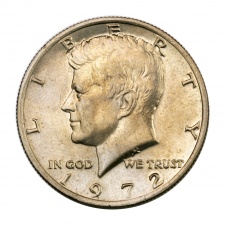 USA Kennedy 1/2 Dollár 1972