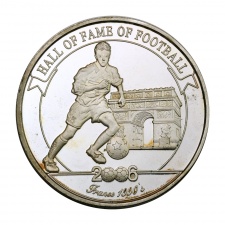 Uganda 2000 Shilling 2006 PP Hall of Fame of Football France