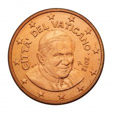 Vatikán 5 Euro Cent 2012 R