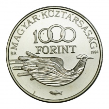 Védd a világot ezüst 1000 Forint 1994 BU