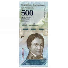 Venezuela 500 Bolivar Bankjegy 2017 P94b