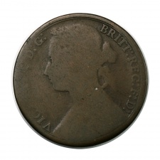 Viktória 1 Penny 1880