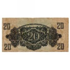 Vöröshadsereg 20 Pengő 1944 átlagostól jóval nagyobb méret
