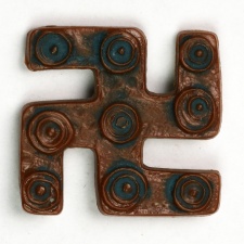 Winterhilfswerk (WHW) Swastika/Horogkereszt jelvény