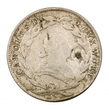 Württemberg Karl Eugen 20 Krajcár 1768