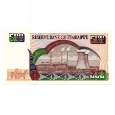 Zimbabwe 500 Dollár Bankjegy 2004 P11b