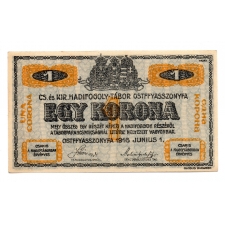 1916 Ostffyasszonyfa 1 Korona