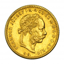 Ferenc József 4 Forint 1890 K-B 