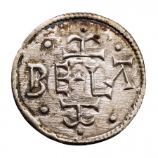 III. Béla dénár ÉH.: 93.var. EK: 15/25 Opitz:16.10.34. szigla