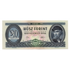 20 Forint Bankjegy 1975 aUNC-UNC