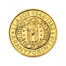 I. Lajos aranyforintja 50000 Forint 2013 certifikáttal