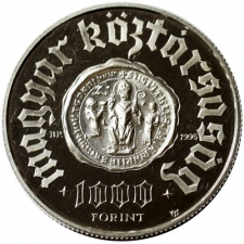 1995 Pannonhalma 1000 Forint PP