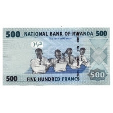 Ruanda 500 Frank Bankjegy 2013 P38