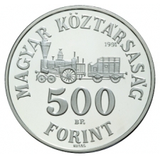 Széchenyi István ezüst 500 Forint 1991 BU