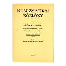 Numizmatikai Közlöny 84-85. évfolyam 1985-1986