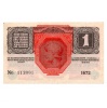 1 Korona Bankjegy 1916 Deutschösterreich bélyegzéssel VF