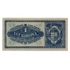 1 Korona Államjegy 1920 VF